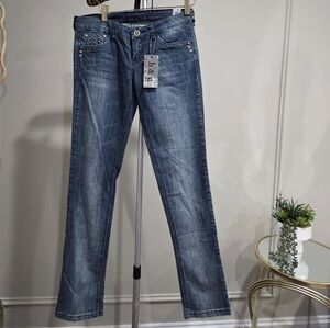 NWT H&G Blue Denim Women's Jeans Sz.5 Girls